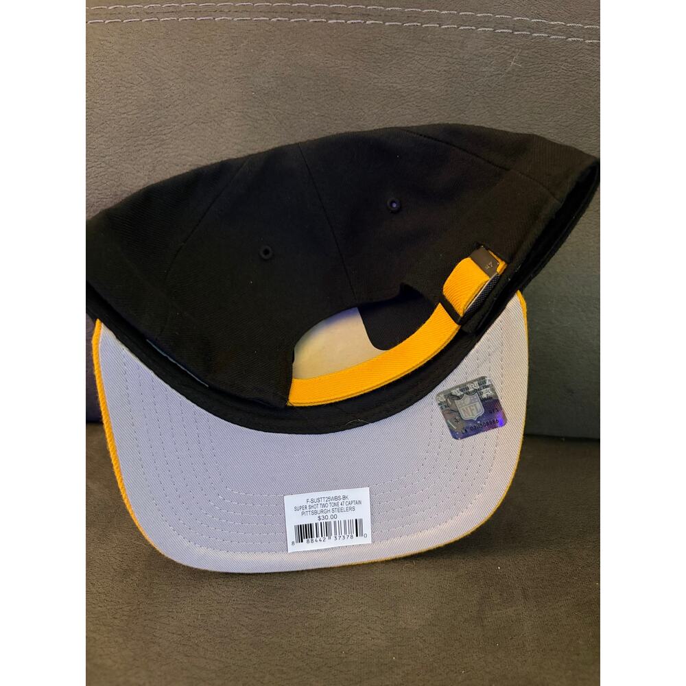 Pittsburg Steelers adjustable hat- 47 brand-NWT - Picture 2 of 3